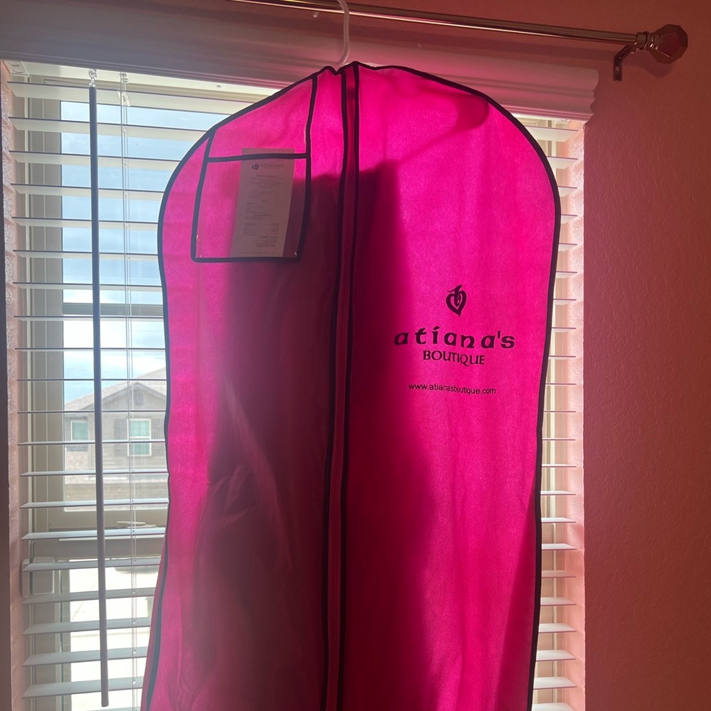 Red Atiana’s Botique Prom Dress - Picture 4 of 9